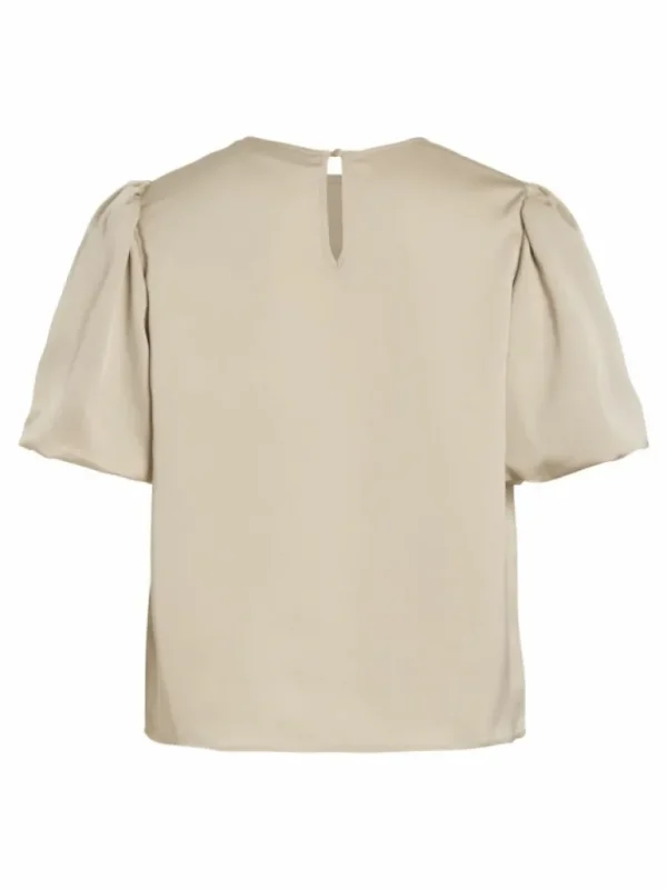VILA Tops & T-shirts^VIELLETTE ROUND NECK SHORT SLEEVED TOP