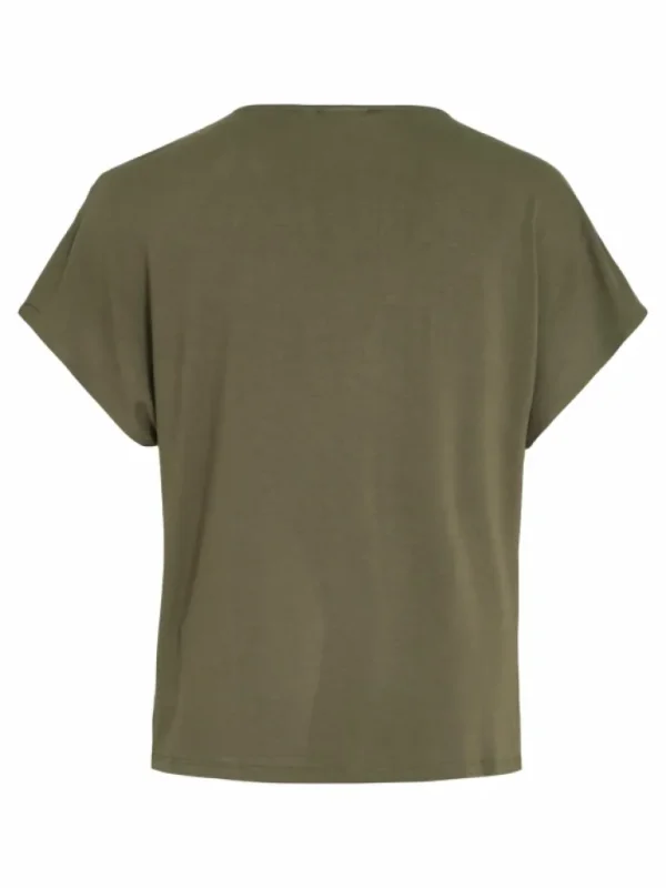 VILA Tops & T-shirts^VIELLETTE V-NECK SHORT SLEEVED TOP