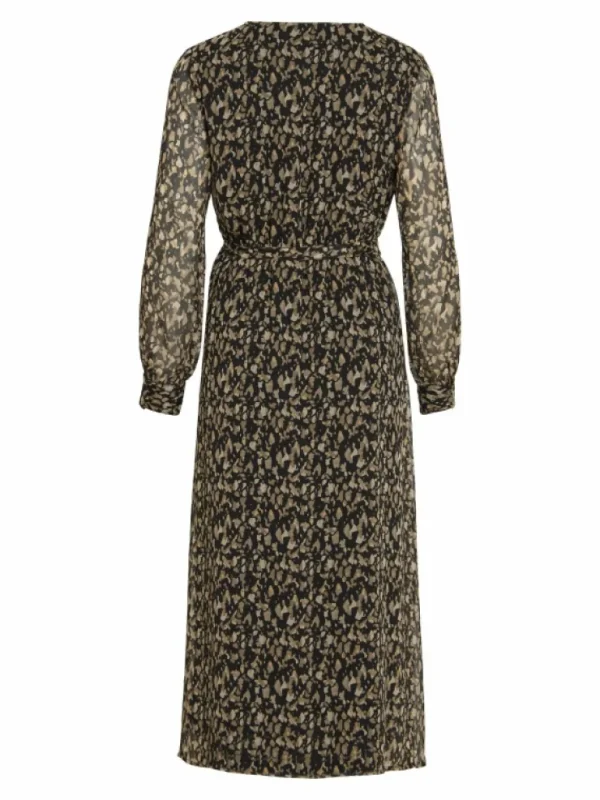 VILA Dresses^VIFALIA LONG SLEEVED MIDI DRESS