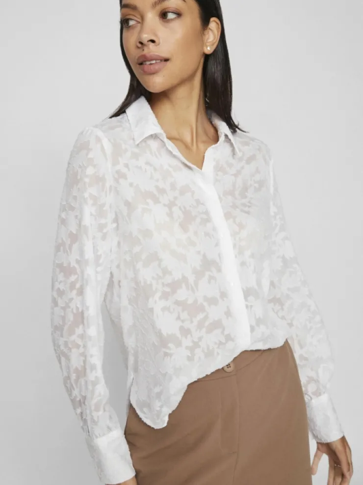 VILA Shirts | Tops & T-shirts^VIFLEMA LACE SHIRT