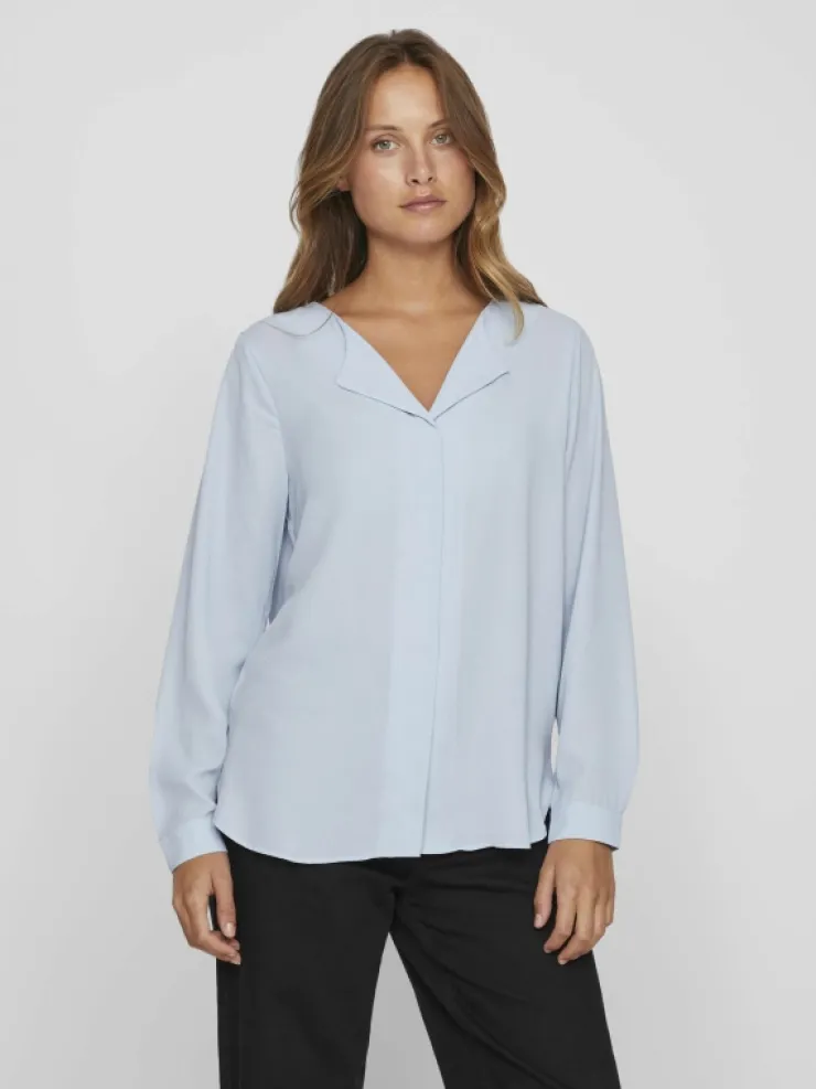 VILA Shirts | Tops & T-shirts^VILUCY HIGH LOW SHIRT