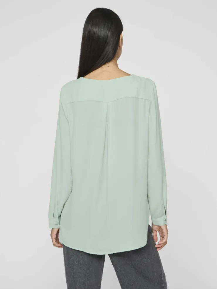 VILA Shirts | Tops & T-shirts^VILUCY HIGH LOW SHIRT