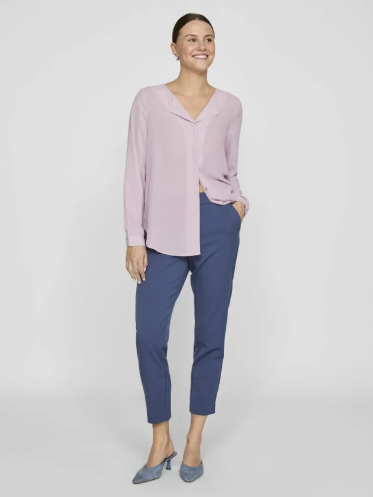 VILA Shirts | Tops & T-shirts^VILUCY HIGH LOW SHIRT