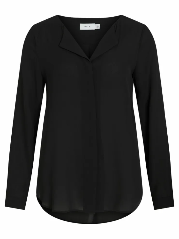 VILA Shirts | Tops & T-shirts^VILUCY HIGH LOW SHIRT
