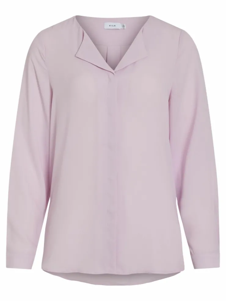 VILA Shirts | Tops & T-shirts^VILUCY HIGH LOW SHIRT