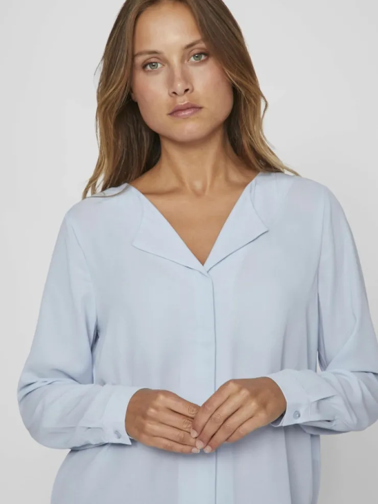 VILA Shirts | Tops & T-shirts^VILUCY HIGH LOW SHIRT