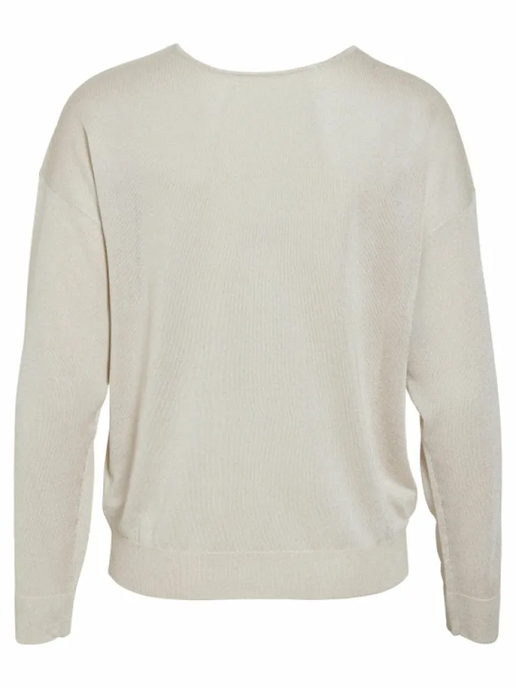 VILA Knitwear^VINOVY V-NECK KNITTED PULLOVER