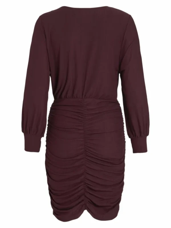 VILA Dresses^VIPARTINA DRAPED MINI DRESS