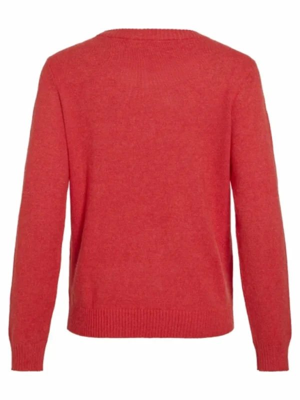 VILA Knitwear^VIRIL ROUND NECK KNITTED PULLOVER