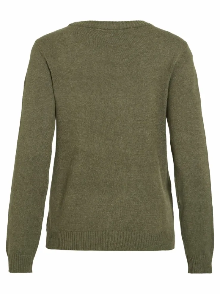 VILA Knitwear^VIRIL ROUND NECK KNITTED PULLOVER