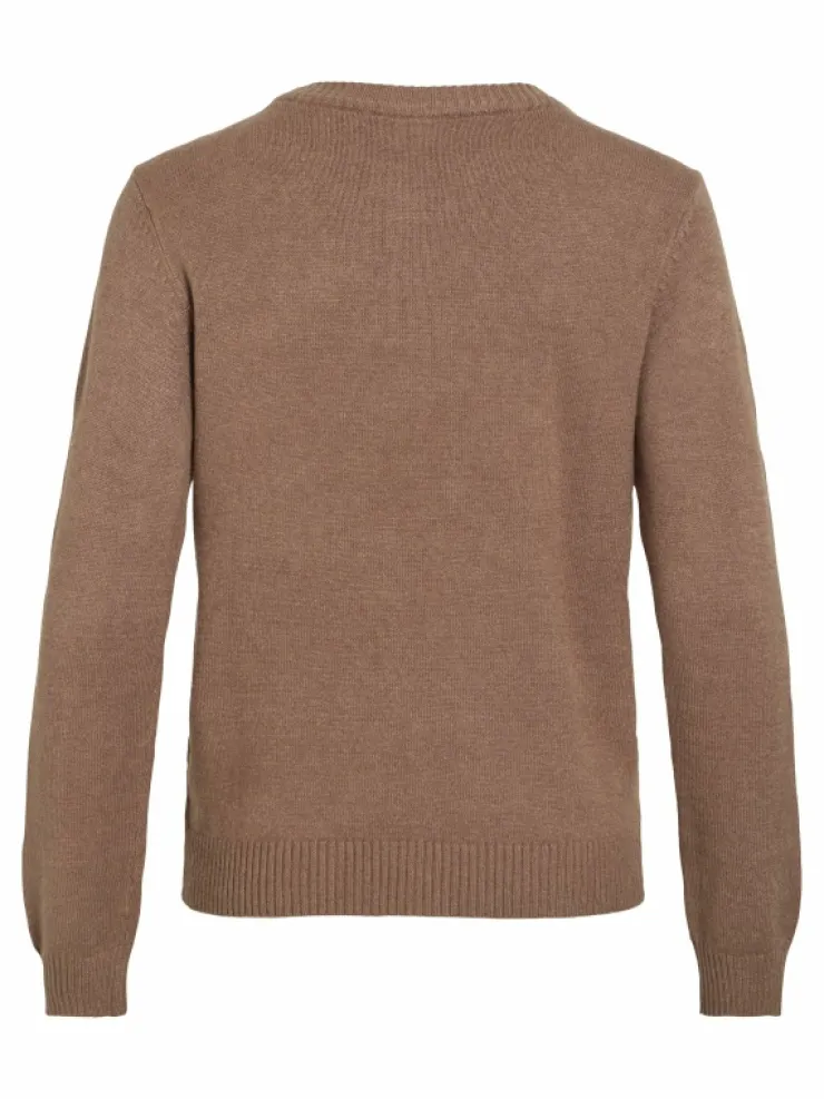 VILA Knitwear^VIRIL ROUND NECK KNITTED PULLOVER