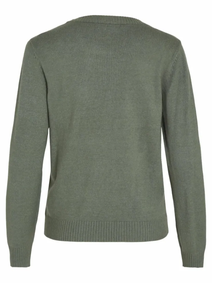 VILA Knitwear^VIRIL ROUND NECK KNITTED PULLOVER