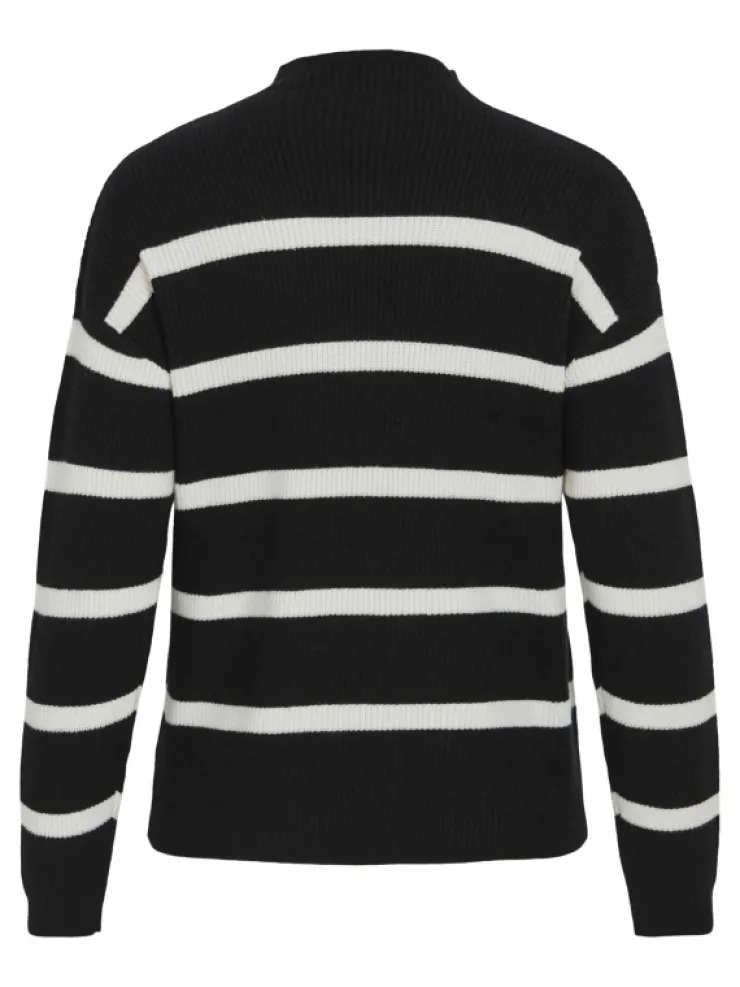 VILA Knitwear^VIRIL STRIPED KNITTED PULLOVER