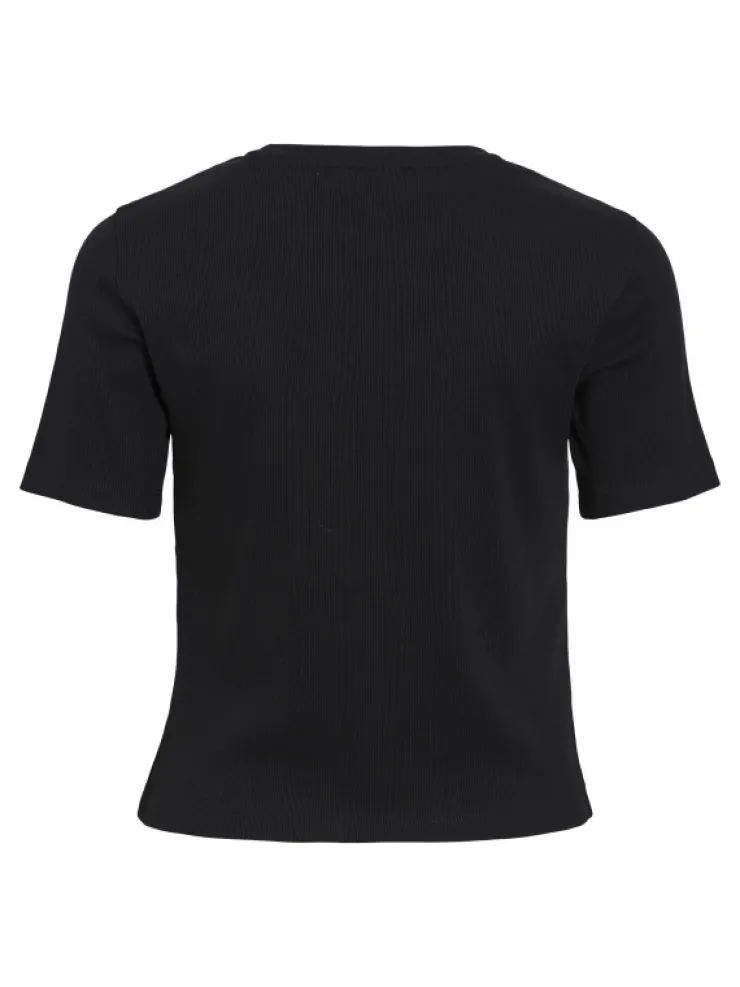 VILA Tops & T-shirts^VISOLA ROUND NECK SHORT SLEEVED TOP