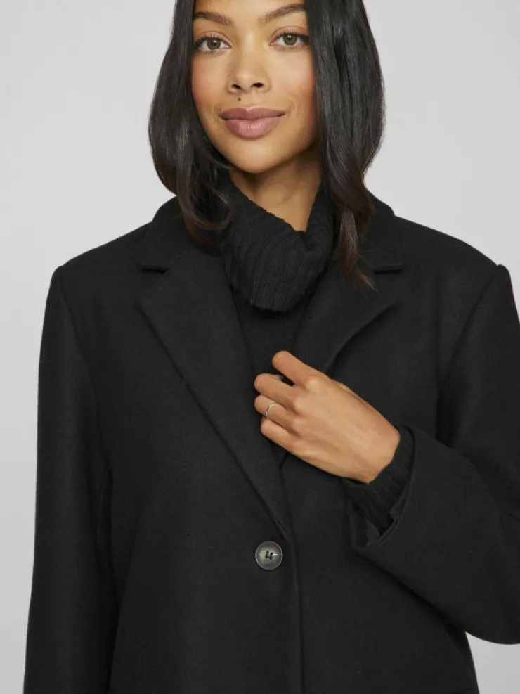 VILA Jackets & Coats^VISOLO BUTTONED COAT