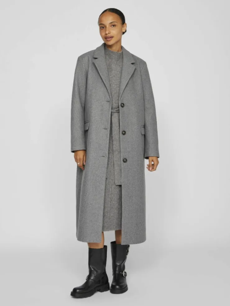VILA Jackets & Coats^VISOLO BUTTONED COAT