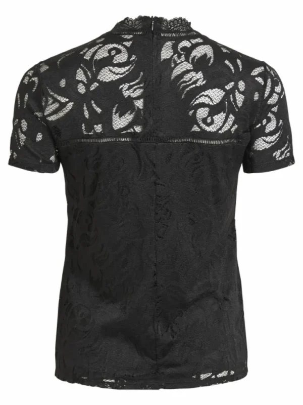 VILA Tops & T-shirts^VISTASIA LACE SHORT SLEEVED TOP