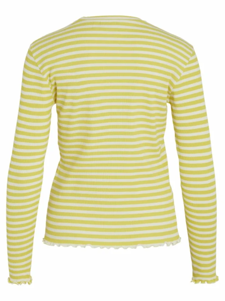 VILA Tops & T-shirts^VITHESSA RIBBED LONG SLEEVED TOP