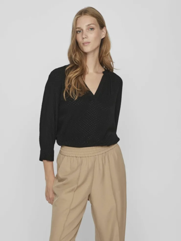 VILA Tops & T-shirts^V-NECK 3/4 SLEEVED TOP