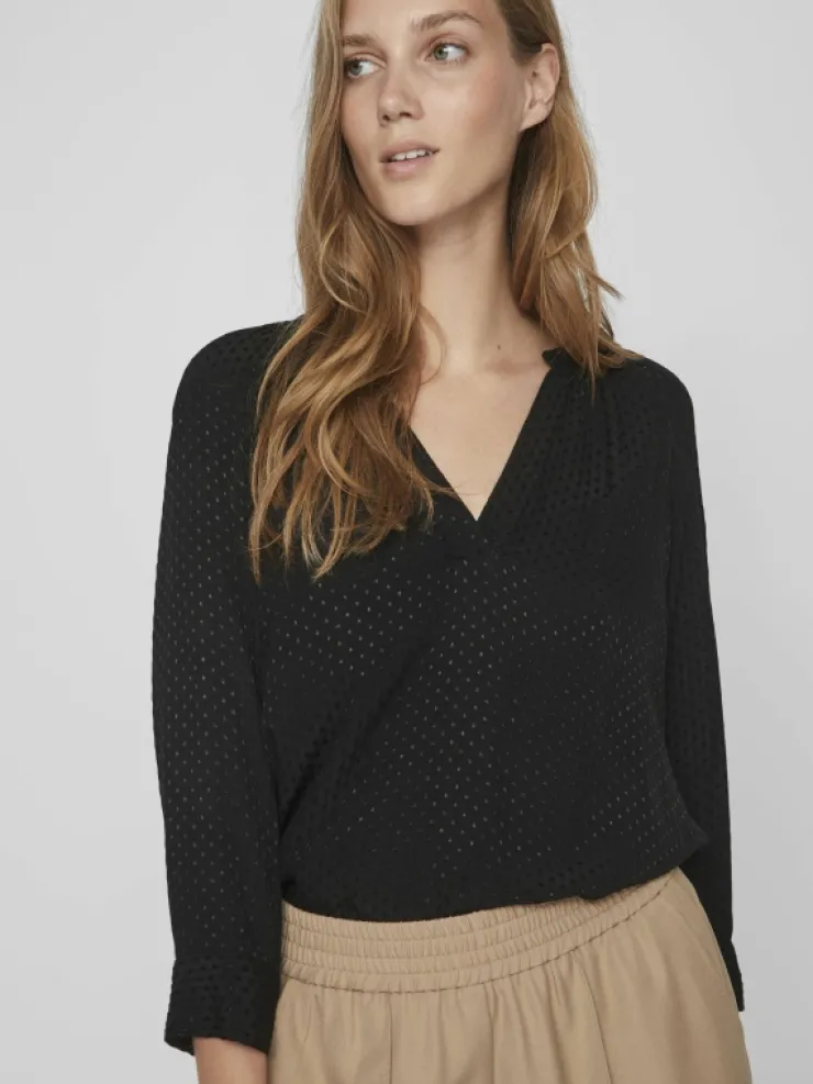 VILA Tops & T-shirts^V-NECK 3/4 SLEEVED TOP