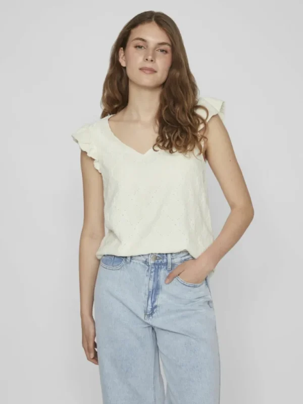VILA Tops & T-shirts^V-NECK CAP SLEEVE TOP