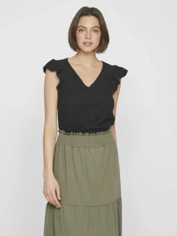 VILA Tops & T-shirts^V-NECK CAP SLEEVE TOP