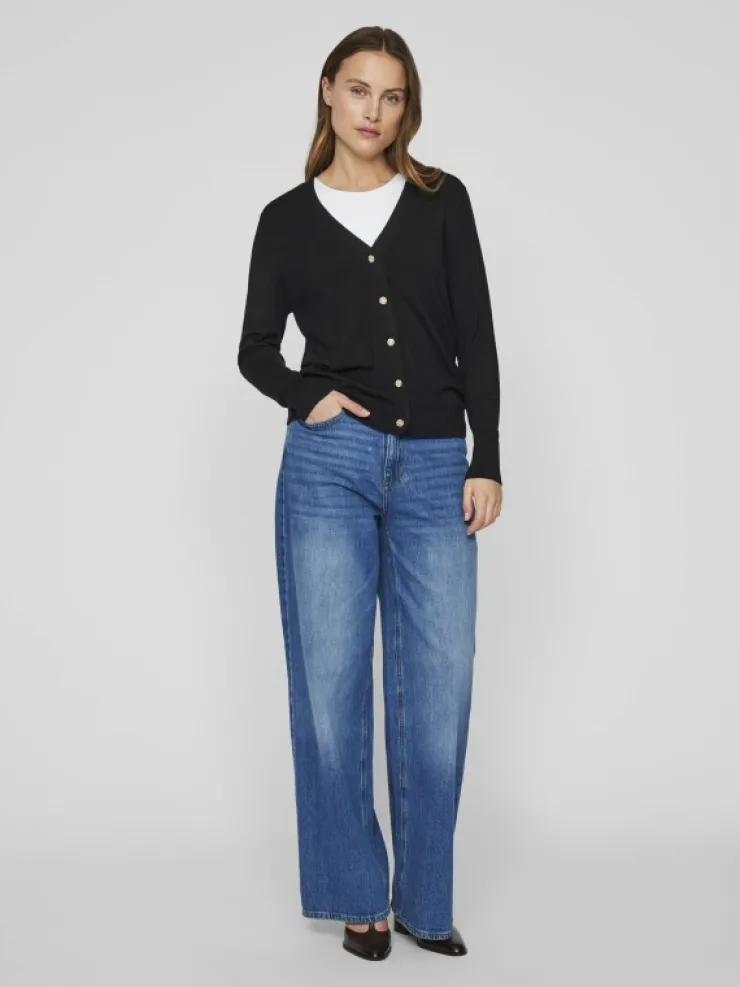 VILA Knitwear^V-NECK KNITTED CARDIGAN