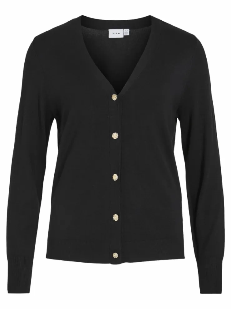 VILA Knitwear^V-NECK KNITTED CARDIGAN