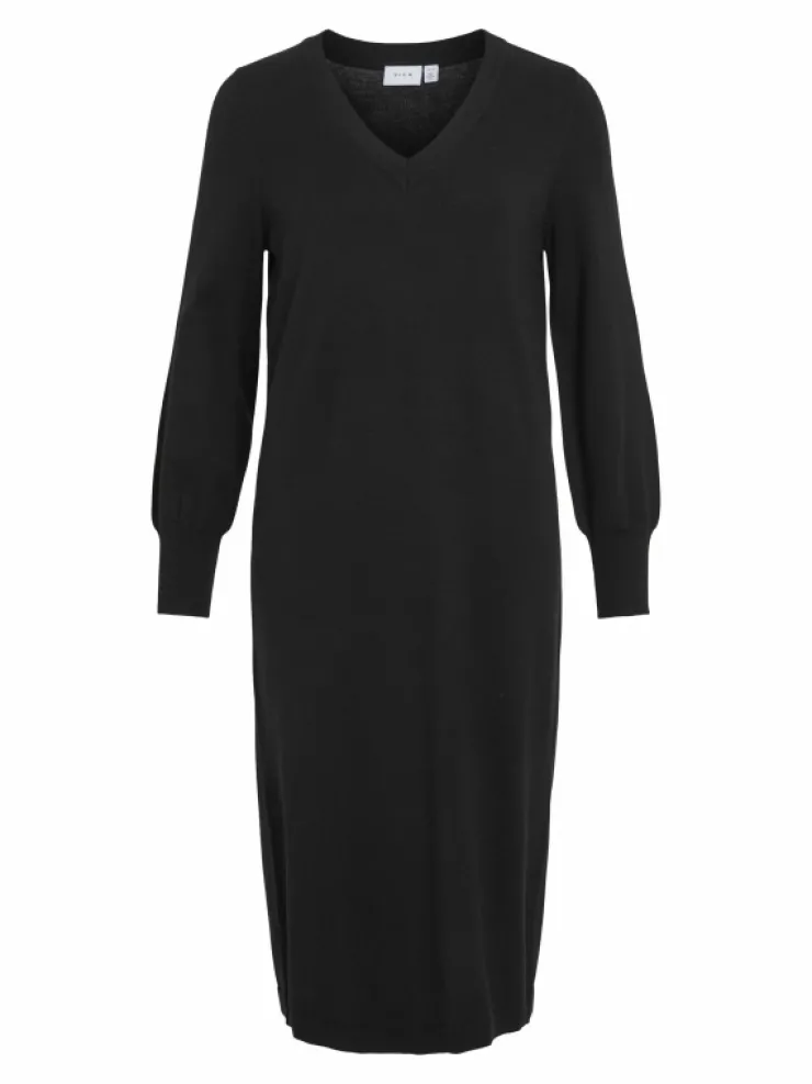 VILA Knitwear | Dresses^V-NECK KNITTED DRESS