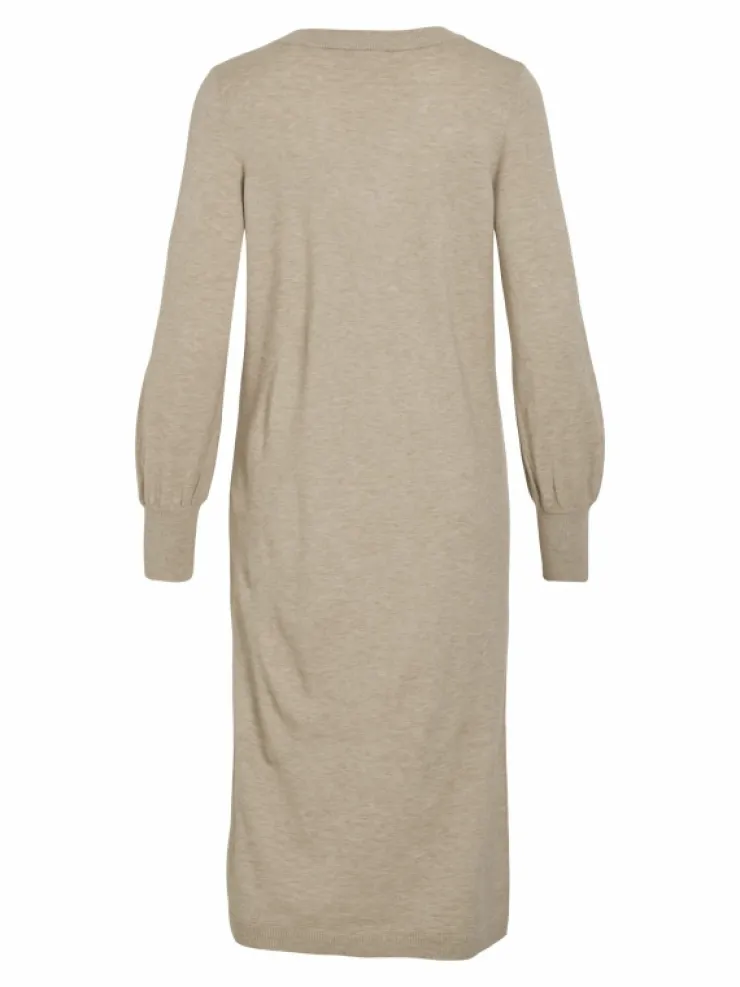 VILA Knitwear | Dresses^V-NECK KNITTED DRESS