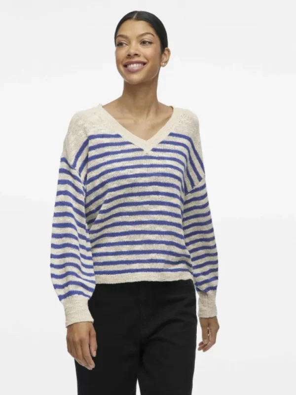 VILA Knitwear^V-NECK KNITTED PULLOVER