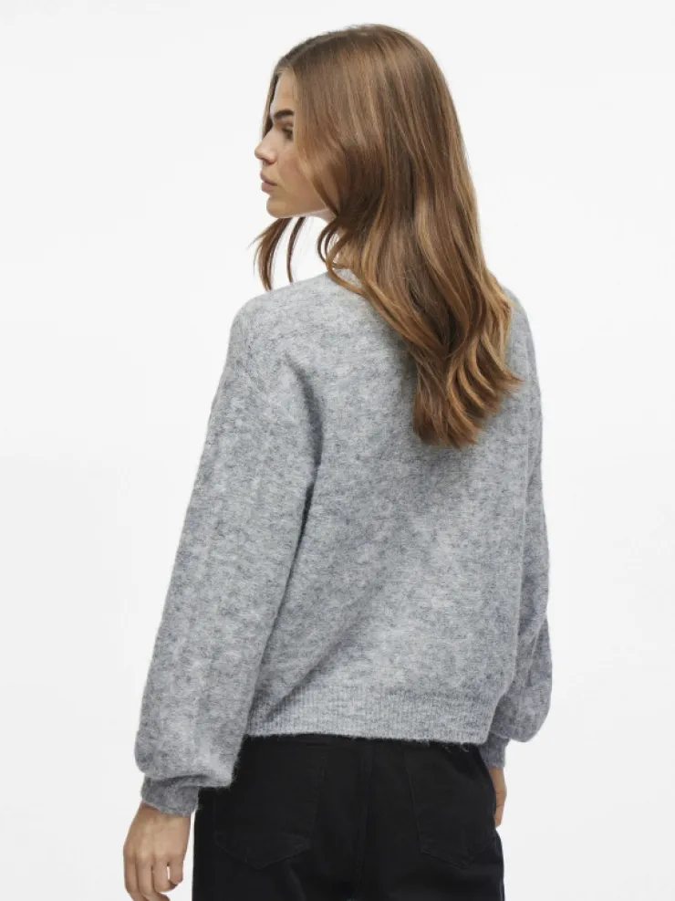 VILA Knitwear^V-NECK KNITTED PULLOVER