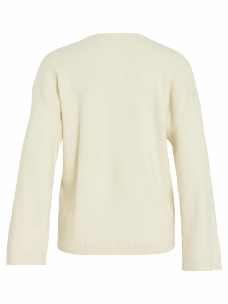 VILA Knitwear^V-NECK KNITTED PULLOVER
