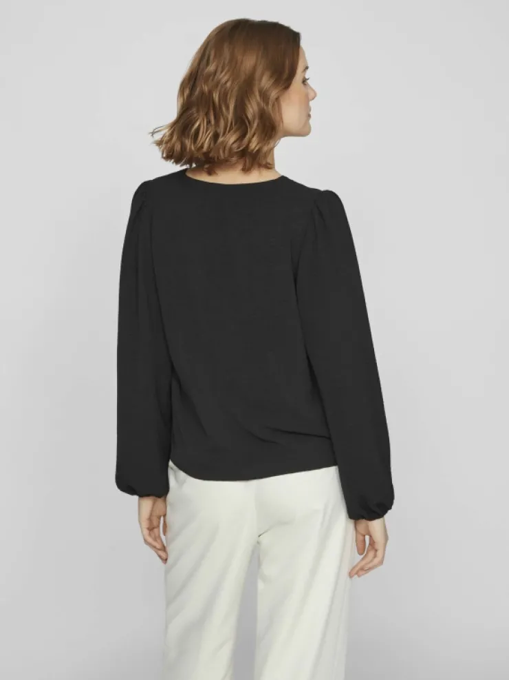 VILA Tops & T-shirts^V-NECK LONG SLEEVED TOP