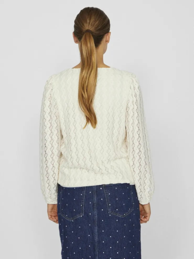 VILA Tops & T-shirts^V-NECK LONG SLEEVED TOP