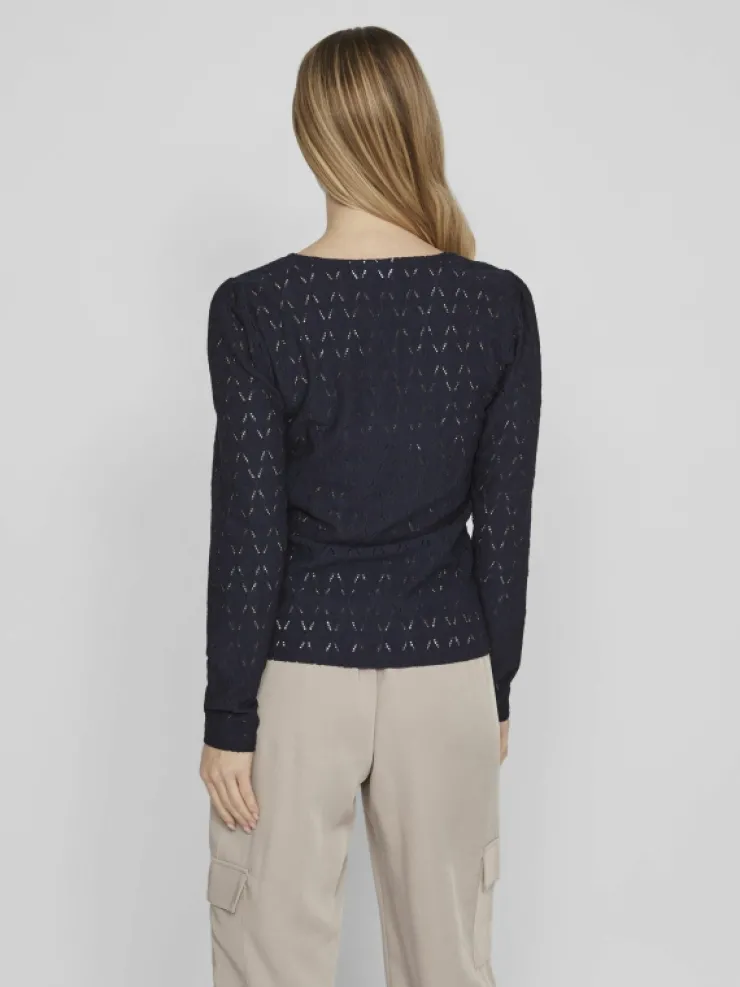 VILA Tops & T-shirts^V-NECK LONG SLEEVED TOP