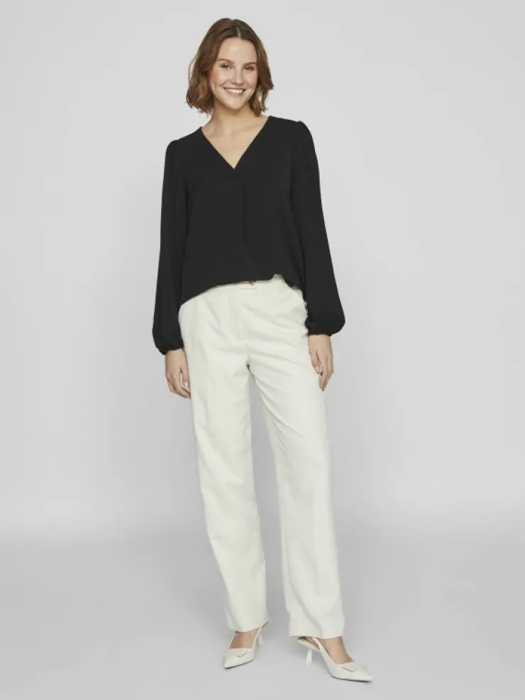 VILA Tops & T-shirts^V-NECK LONG SLEEVED TOP