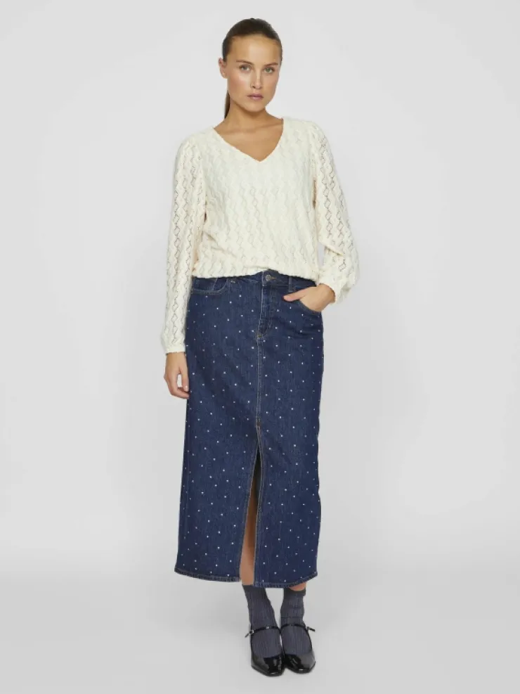 VILA Tops & T-shirts^V-NECK LONG SLEEVED TOP