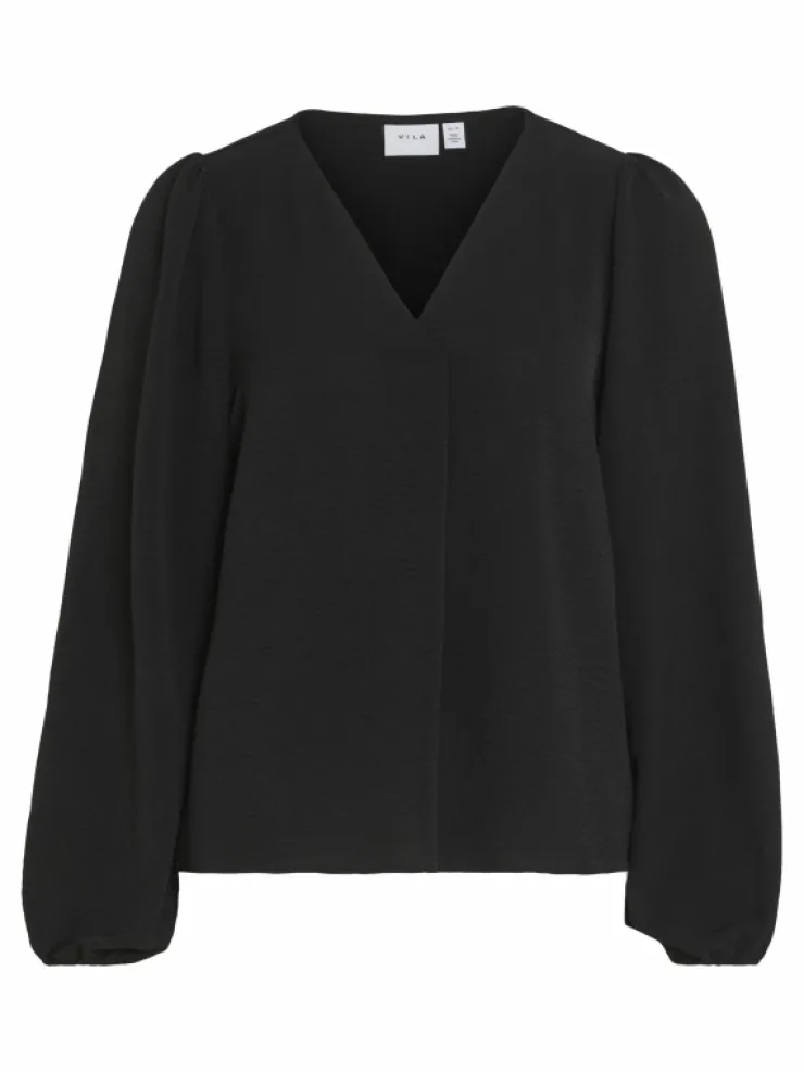 VILA Tops & T-shirts^V-NECK LONG SLEEVED TOP