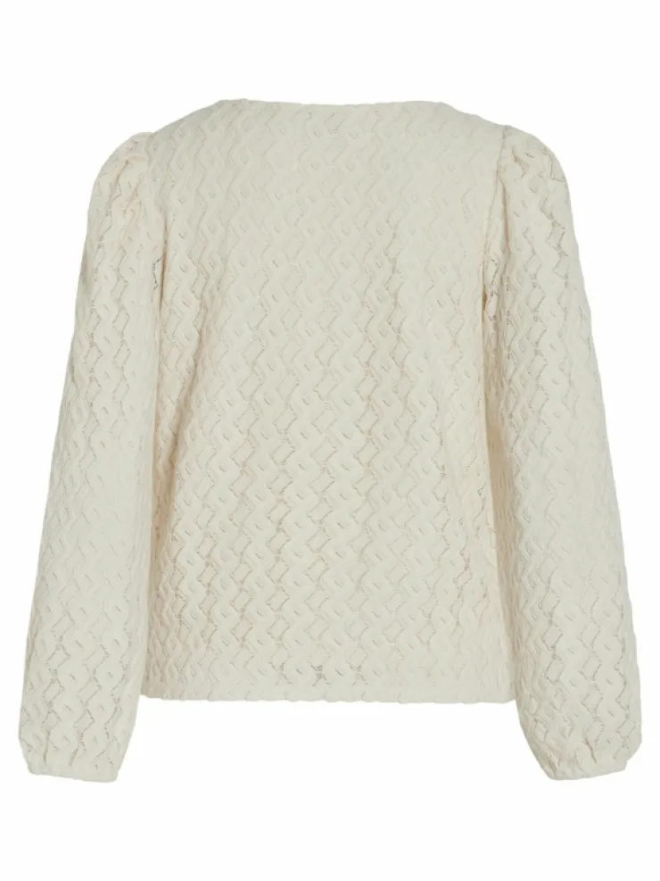 VILA Tops & T-shirts^V-NECK LONG SLEEVED TOP