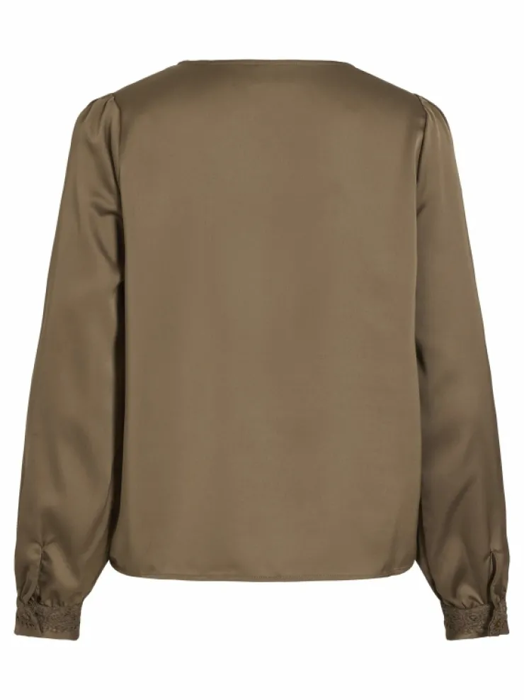 VILA Tops & T-shirts^V-NECK LONG SLEEVED TOP