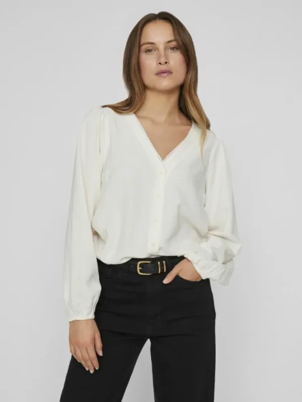 VILA Shirts | Tops & T-shirts^V-NECK SHIRT