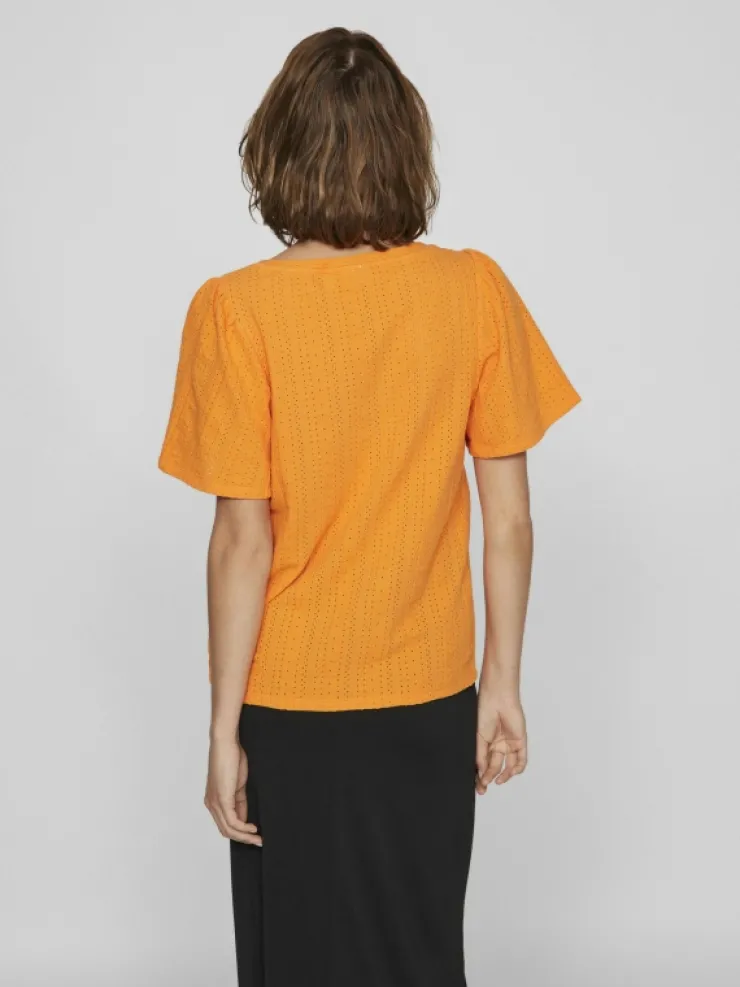 VILA Tops & T-shirts^V-NECK SHORT SLEEVED TOP