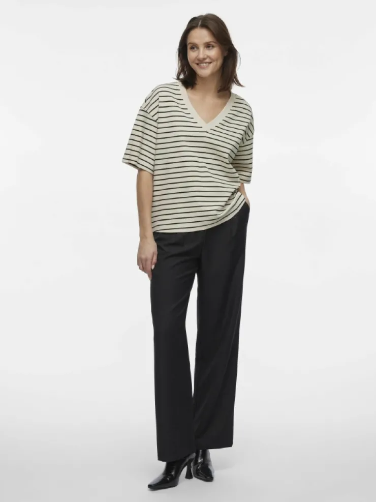 VILA Tops & T-shirts^V-NECK SHORT SLEEVED TOP