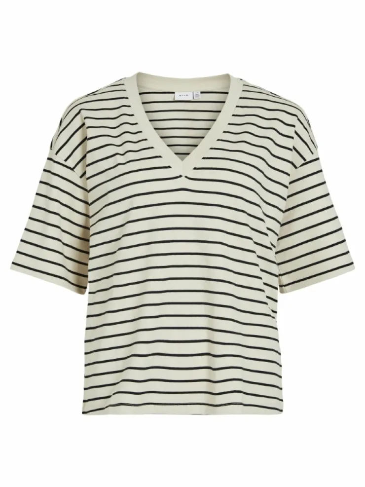 VILA Tops & T-shirts^V-NECK SHORT SLEEVED TOP
