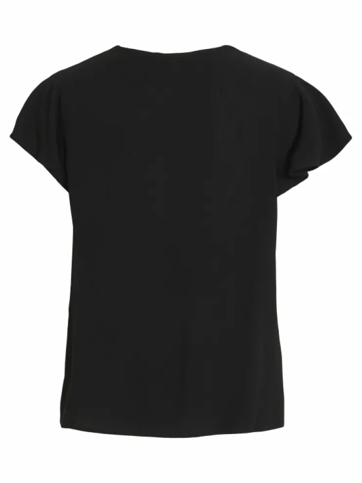 VILA Tops & T-shirts^V-NECK SHORT SLEEVED TOP