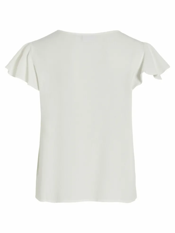 VILA Tops & T-shirts^V-NECK SHORT SLEEVED TOP