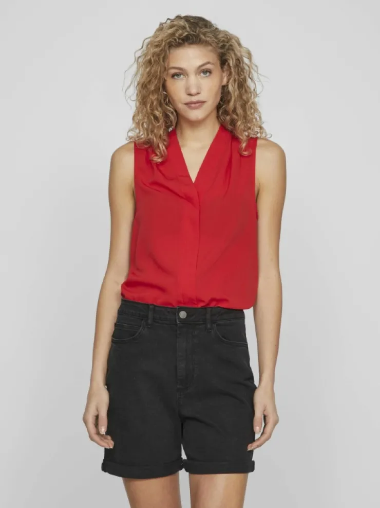 VILA Tops & T-shirts^V-NECK SLEEVELESS TOP