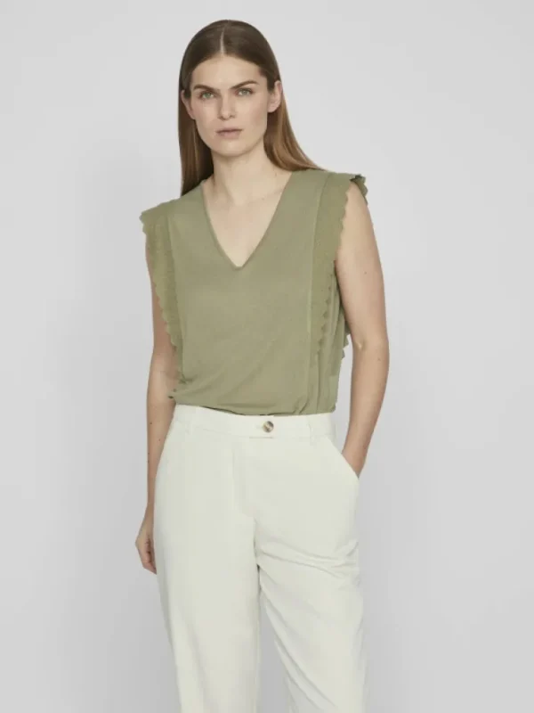 VILA Tops & T-shirts^V-NECK SLEEVELESS TOP