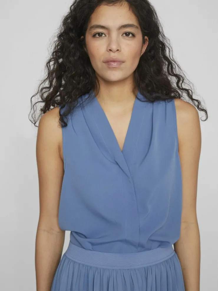 VILA Tops & T-shirts^V-NECK SLEEVELESS TOP